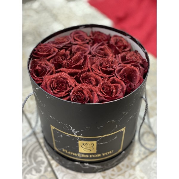 Καπελιέρα με Κόκκινα Τριαντάφυλλα ΑΓΑΠΗ