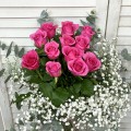 Μπουκετα λουλουδιων - Ροζ Τριαντάφυλλα ΜΠΟΥΚΕΤΑ